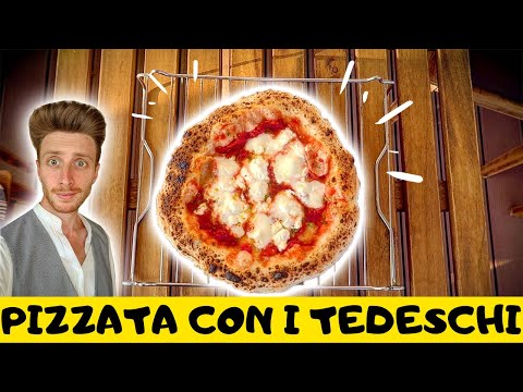 RAGAZZI TEDESCHI PROVANO LA MIA PIZZA PER LA PRIMA VOLTA (indimenticabile)