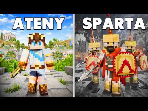 100 Graczy Symuluje Antyczną Grecję w Minecraft