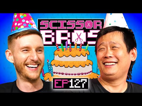 Steebee's Birthday Extravaganza! | Scissor Bros w/ Steebee Weebee & Jeremiah Watkins | Ep 127