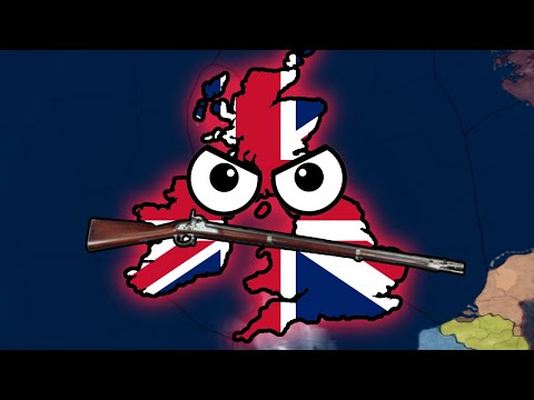 United Kingdom in Hearts of Iron 4 be like...