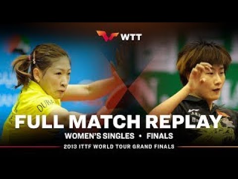 FULL MATCH | LIU Shiwen (CHN) vs DING Ning (CHN) | WS F | 2013 Grand Finals