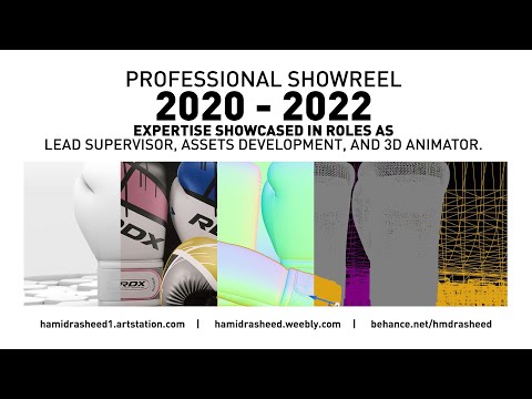Showreel 2020-22 | 3D Animation | CG Generalist