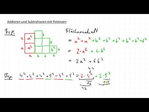 [Potenzen] Potenzen addieren und subtrahieren