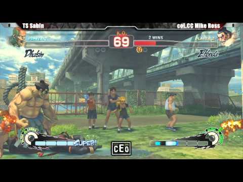 SSF4 AE2012 Top 24 TS Sabin vs coL.CC Mike Ross - CEO 2012 Tournament