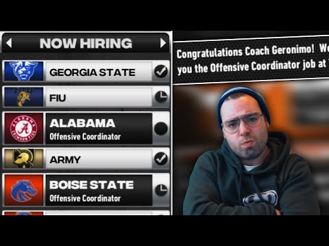 Getting HUGE OC Contracts | NCAA 14 Coordinator Dynasty Ep. 5