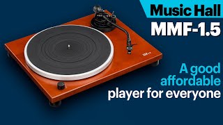 Video thumbnail for Music Hall MMF-1.5 - a good affordable turntable for everyone by Pult Electronics