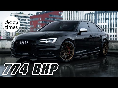 774 BHP Audi S4 B9 Sedan Stage 3 | Acceleration from 0-100-100-200 Km/h & 0-60-60-130 mph