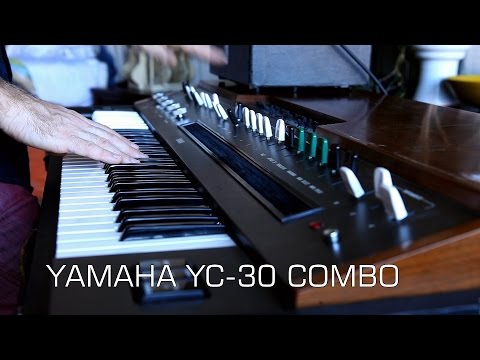 Erik Deutsch demos his Yamaha YC-30 COMBO ORGAN w/Maestro ECHOPLEX
