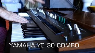 Video thumbnail for Erik Deutsch demos his Yamaha YC-30 COMBO ORGAN w/Maestro ECHOPLEX by Erik Deutsch