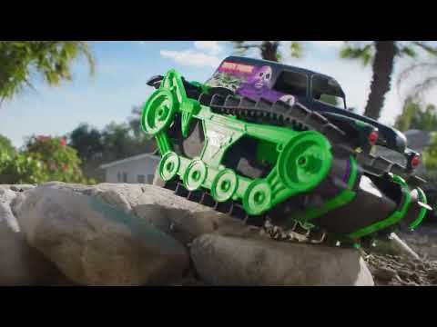 Spinmaster Monster Jam  Grave Digger Trax