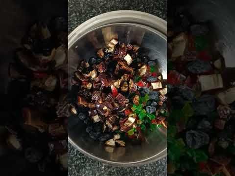 plum cake, Christmas special #cake #christmas #cooking #homemade