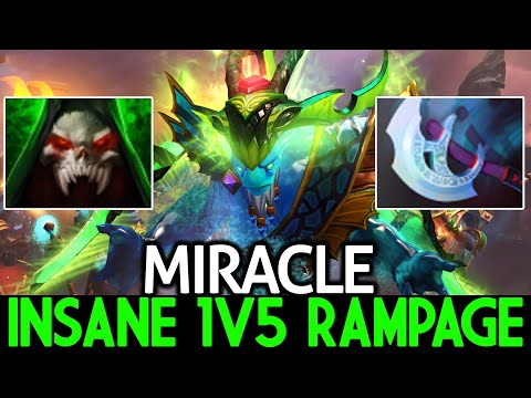 MIRACLE [Morphling] Insane 1v5 Rampage Destroy Pub Game Dota 2