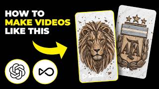 How To Make Viral Wooden Animal Videos with AI