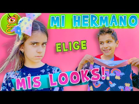 Mi HERMANO elige mi LOOKS 😱