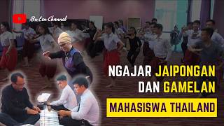 Download lagu IN THAILAND TEACHING JAIPONGAN AND GAMELAN | Indonesian Arts Stories in Thailand Part 2 mp3