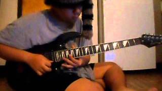 Stratovarius - Emancipation Suite part I: Dusk (guitar solo cover)