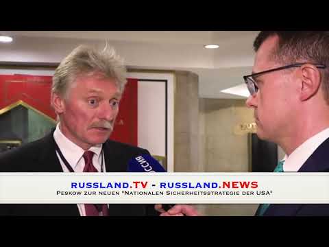 Peskow zur neuen „Nationalen Sicherheitsstrategie der USA“