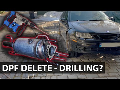 Diesel Particle Filter DPF Delete - Drilling? - Saab 9-3 Z19DT 1.9 Diesel