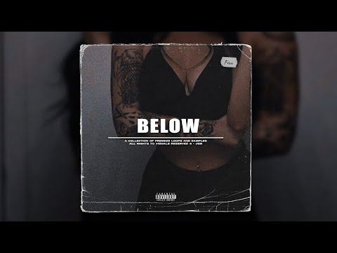 Dark Sad Guitar Sample Pack - "BELOW" | Melodic Gloomy Grunge Rock Trap loop kit 2023