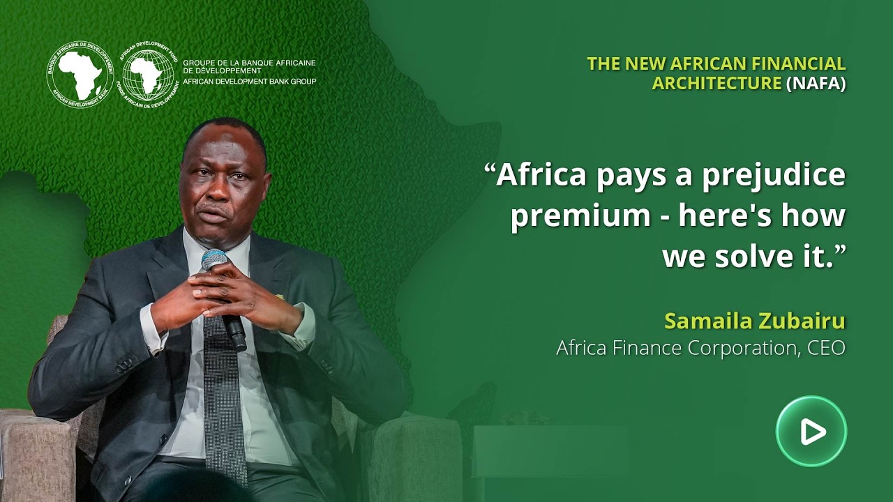 "Africa pays a prejudice premium - here's how we solve it.”, Samaila Zubairu, AFC