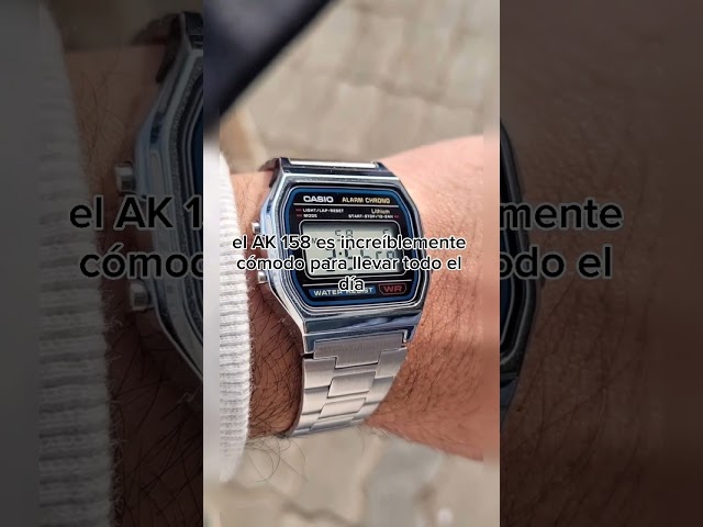 Vídeo relacionado con Reloj Casio A158WA-1CR, Reloj para Hombre A158WEA-1EF