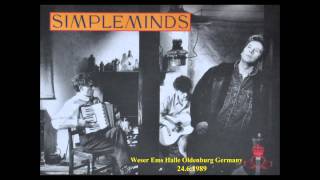 Simple Minds - Weser Ems Halle Oldenburg Germany 24.6.1989