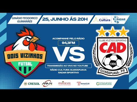 Dois Vizinhos Futsal X CAD Futsal | 4ª Rodada | Copa União 2025