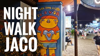 Night TOUR Of Jaco, Costa Rica + Top Nightlife 🍸 Walk Downtown #travel #tourism