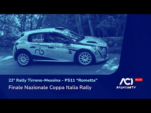 🔴 LIVE! | Finale Nazionale Coppa Italia Rally - PS11 “Rometta”