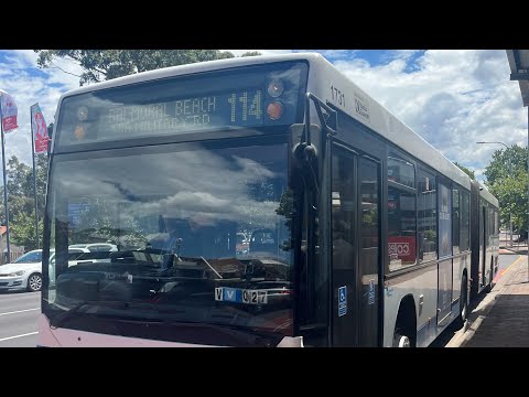 Keolis Downer Brookvale m/o 1731 Volvo B12BLEA Euro 3 Custom Coaches CB60 St Ives Inspite Bendy Bus.