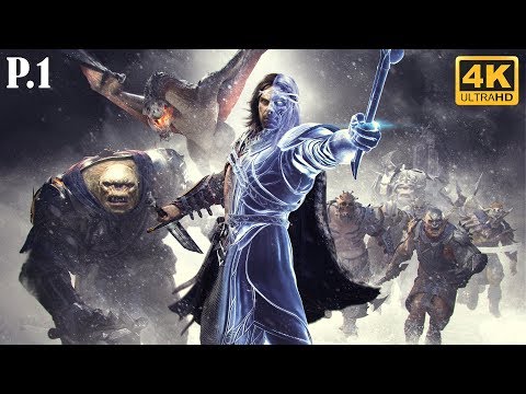 Shadow of War (PC) Ultra Settings 4K 60FPS 100% Completion Gameplay P.1 - Shelob Taking Ring Scene