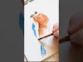 Eastern Bluebird watercolor painting #watercolorpainting #painting