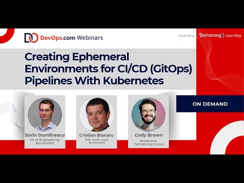 🌐 Creating Ephemeral Environments for CI/CD (Gitops) Pipelines with Kubernetes