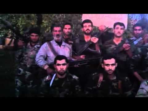 انشقاق الملازم أول محمود بكور والملازم أول طالب الطالب والملازم سمير درويش وعدد من المجندين وانضمامهم الى كتيبة صقور الشام