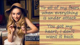 Don&#39;t Want it Back - Sabrina Carpenter (Lyrics)