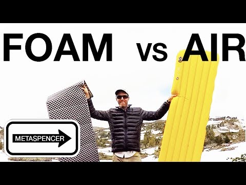 FOAM vs. AIR Sleeping Pads