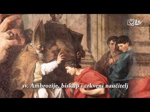 Katolički kalendar 7.12.2016. - Sveti Ambrozije, biskup i crkveni naučitelj