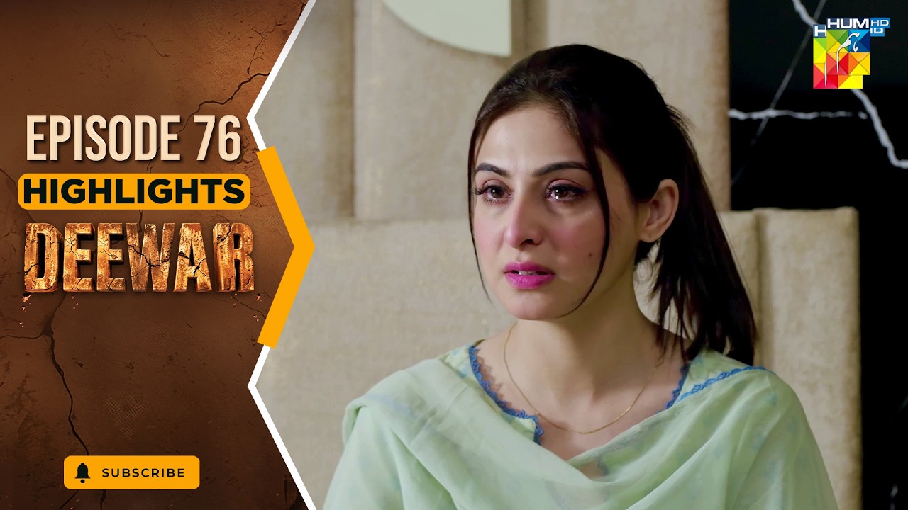 Deewar Episode 76 Highlight - Sunita Marshall & Ali Abbas ] HUM TV