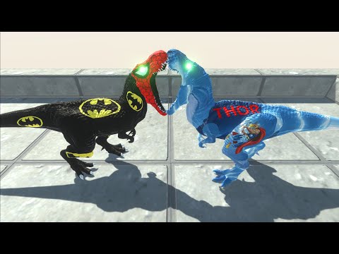 THOR T-REX DEADLY ROAD TRIP - Animal Revolt Battle Simulator