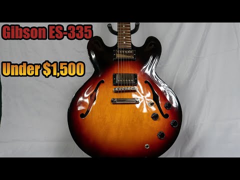 Gibson Memphis ES-335 Studio (2-Knob) 2015 - Sunburst Ginger Burst '57 Classic Super '57  Hard Case COA Traditional "C" Neck Profile Grover Tuners TonePros AVR-2 image 25