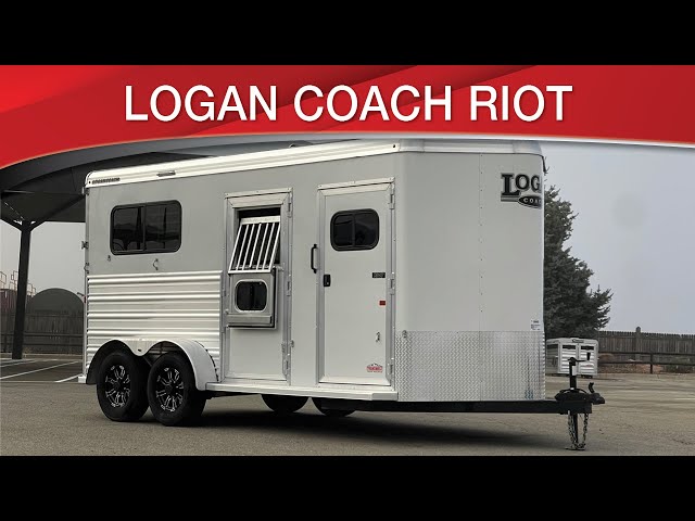 Preview image of Logan Coach Riot 2 Horse Bumper Pull youtube video