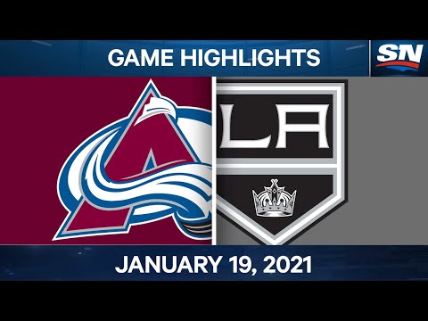 NHL Game Highlights | Avalanche vs. Kings - Jan. 19, 2021