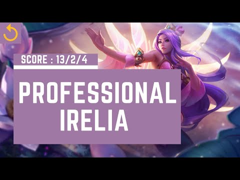 Wild Rift Irelia Gameplay Highlights | High kill game in ranked