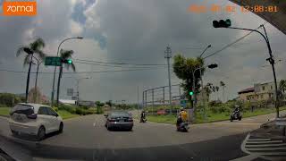 變換車道都沒在注意旁邊，很多車禍往往都是這樣發生的-2025.7.2