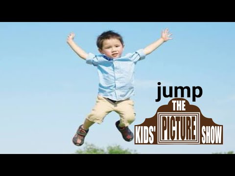 Kids Picture Show - Visual Flashcards - Verbs 1 - Vocabulary Builder