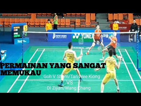 BEST VIEW | Goh V Shem/Tan Wee Kiong VS Di Zijian/Wang Chang | Korea Open 2019