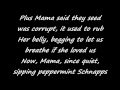 2pac-Mama´s just a little girl lyrics 