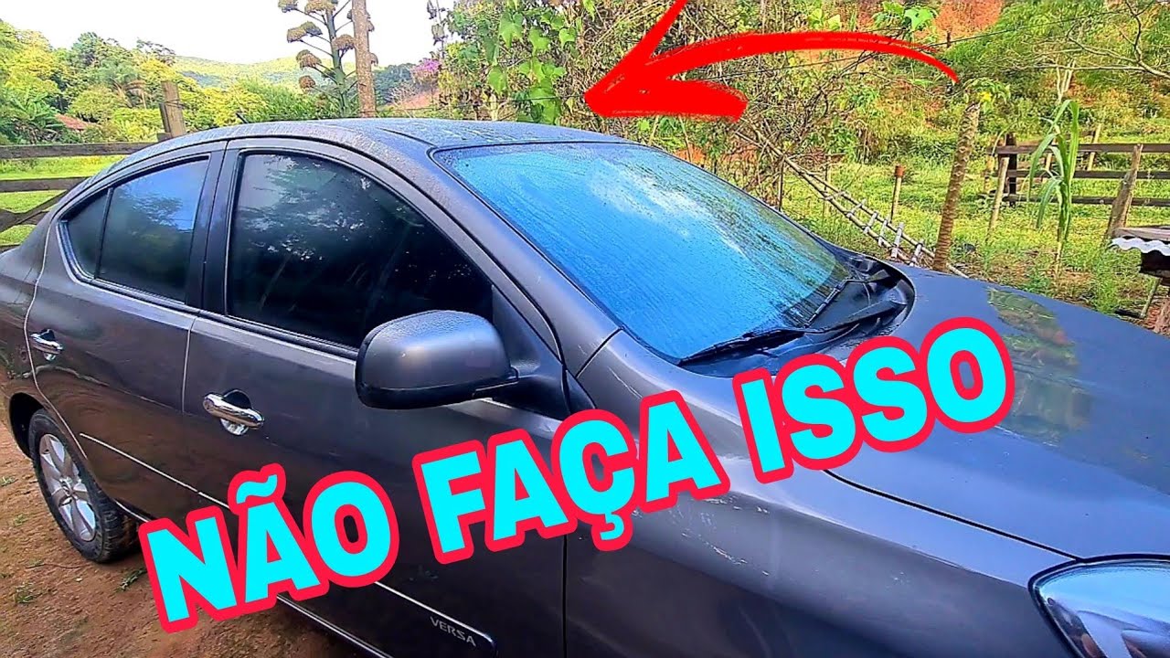 Sereno no Carro o que fazer