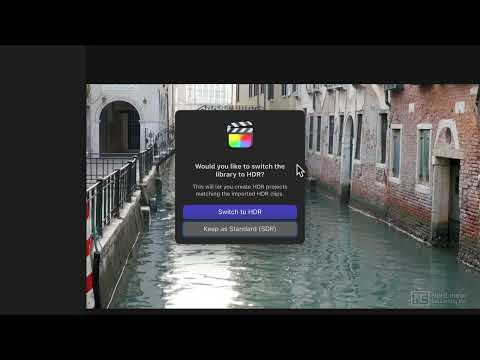 Final Cut Pro 100: What's New in Final Cut Pro 10.6.6 - HDR Workflows and Color Conform