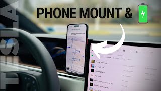 The ONLY Tesla Phone Mount & Wireless Charger You Need | Magbak #Tesla